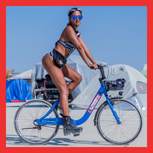 Rental Burning Man Bike Delivered to The Playa